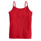 Girls 7-16 & Plus Size So&reg; Strappy Tank Top, Size: 20 1/2, Med Red