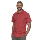 Men's Columbia Corwin Spring Classic-fit Camping Performance Button-down Shirt, Size: Medium, Light Pink