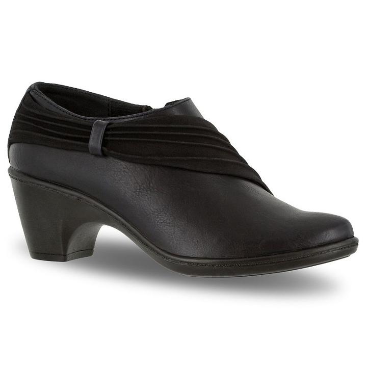 Easy Street Northern Women's Low Ankle Boots, Size: Medium (8.5), Black