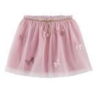 Girls 4-12 Sonoma Goods For Life&trade; Embellished Tutu Skort, Girl's, Size: 6, Brt Pink