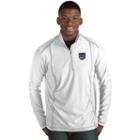 Men's Antigua Sacramento Kings Tempo Quarter-zip Pullover, Size: Large, White
