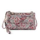 Apt. 9&reg; Chelsea Rfid-blocking Convertible Crossbody Bag, Women's, Med Grey