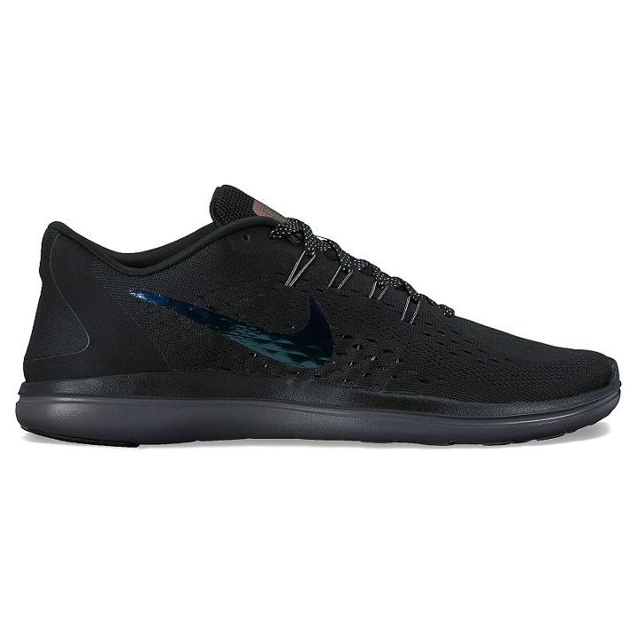 Nike Flex 2017 Rn Women's Running Shoes, Size: 6.5, Black