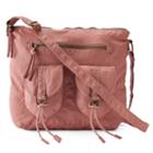 Mudd&reg; Audra Braided Crossbody Bag, Women's, Pink