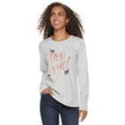 Women's Sonoma Goods For Life&trade; Graphic Crewneck Tee, Size: Xxl, Natural