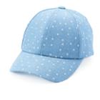 Women's Chaps Starry Print Baseball Cap, Med Blue