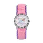 Disney Princess Cinderella, Jasmine & Belle Kids' Time Teacher Watch, Women's, Pink