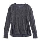 Girls 7-16 & Plus Size So&reg; Performance Crew Tee, Size: 16 1/2, Black