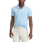 Big & Tall Chaps Coolmax Classic-fit Striped Performance Polo, Men's, Size: Xxl Tall, Blue