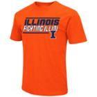 Men's Campus Heritage Illinois Fighting Illini Fan Favorite Tee, Size: Large, Med Orange