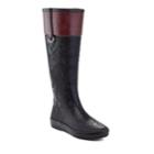 Henry Ferrera Salute 200 Women's Water Resistant Tall Rain Boots, Size: Medium (8), Black