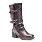 Muk Luks Vivian Women's Water-resistant Riding Boots, Size: 9, Brown