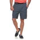 Big & Tall Croft & Barrow&reg; Outdoor Regular-fit Belted Performance Cargo Shorts, Men's, Size: 54, Dark Grey