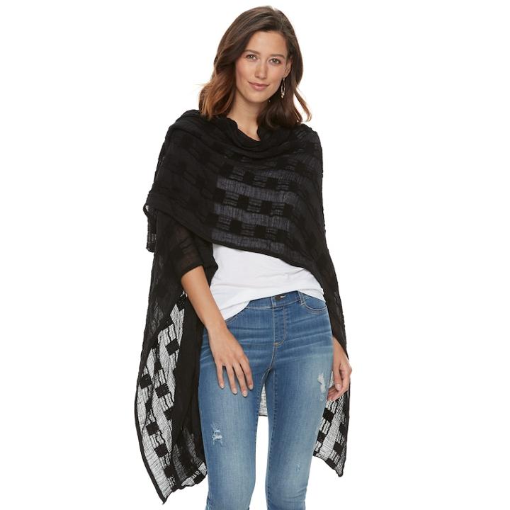 Sonoma Goods For Life&trade; Scrunchie Kimono, Women's, Oxford