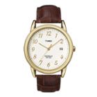 Timex Men's Easy Reader Leather Watch - T2m441kz, Size: Medium, Brown