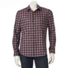 Men's Apt. 9 Slim-fit Button-up Shirt, Size: Xxl Slim, Drk Purple