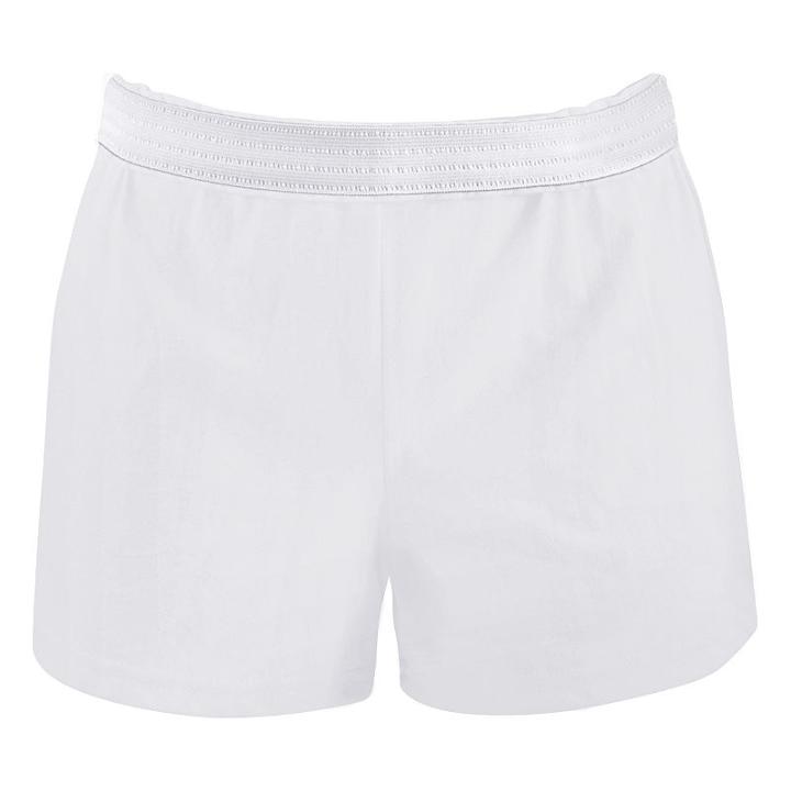 Juniors' Soffe Fold-over Athletic Shorts, Kids Unisex, Size: Xs, White