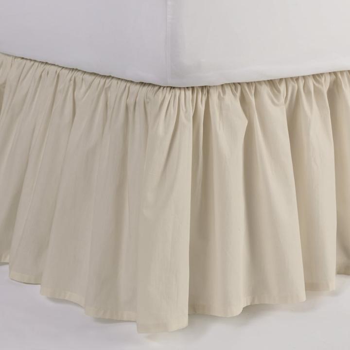 Lc Lauren Conrad Ruffle Bed Skirt, Women's, Size: Twin, White