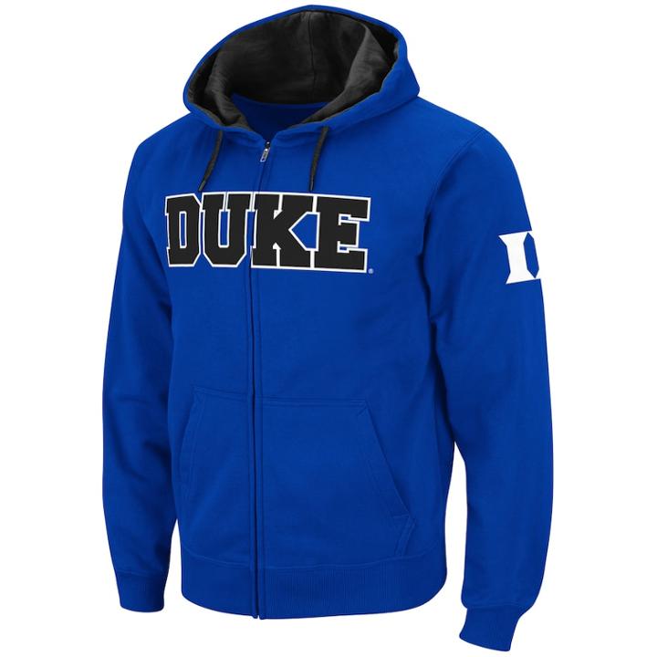Men's Duke Blue Devils Fleece Hoodie, Size: Xl, Dark Blue