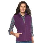 Woolrich, Women's Andes Fleece Vest, Size: Large, Med Purple