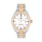 Swiss Military By Charmex(cx) Men's Pilot Two Tone Stainless Steel Watch - 78333-11-e, Size: Large, Multicolor