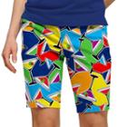 Women's Loudmouth Golf Cocktail Bermuda Shorts, Size: 8, Ovrfl Oth