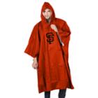 Adult Northwest San Francisco Giants Deluxe Poncho, Adult Unisex, Orange