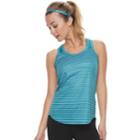 Women's Tek Gear&reg; Performance Base Layer Tank, Size: Medium, Turquoise/blue (turq/aqua)