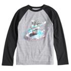 Boys 8-20 Space Cat Dab Tee, Size: Small, Grey