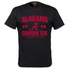 Men's Alabama Crimson Tide Victory Hand Tee, Size: Large, Black