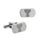 Fiora Stainless Steel Texas Tech Red Raiders Cuff Links, Men's, Grey