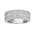 14k White Gold 1-ct. T.w. Igl Certified Diamond Wedding Ring, Women's, Size: 6