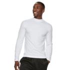 Men's Tek Gear&reg; Lined Base Layer Mockneck, Size: Xl, White