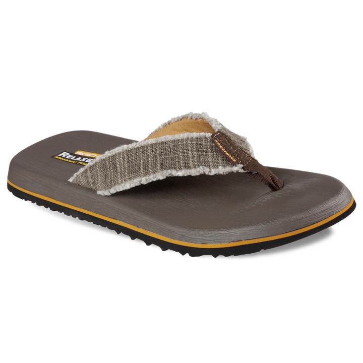 Skechers Relaxed Fit Tantric Salman Men's Flip Flop Sandals, Size: 10, Clrs