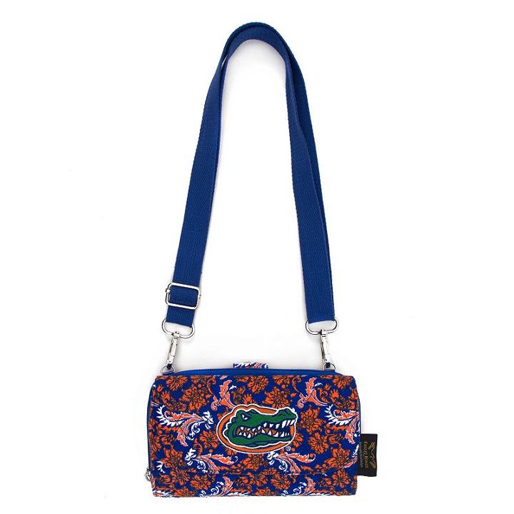 Florida Gators Bloom Crossbody Wallet, Women's, Multicolor