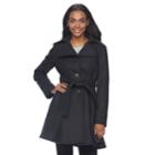 Women's Apt. 9&reg; Wool Blend Peplum Jacket, Size: Medium, Grey