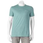 Men's Apt. 9&reg; Modern-fit Striped Crewneck Tee, Size: Medium, Blue