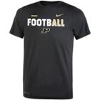 Boys 8-20 Nike Purdue Boilermakers Legend Football Tee, Size: S 8, Black