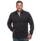 Big & Tall Sonoma Goods For Life&trade; Full-zip Fleece Jacket, Men's, Size: Xxl Tall, Black
