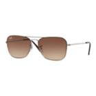 Ray-ban Rb3603 56mm Square Gradient Sunglasses, Women's, Grey