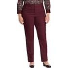 Plus Size Chaps Solid Slim Fit Pants, Women's, Size: 24 W, Red