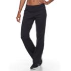 Women's Tek Gear&reg; Knit Bootcut Workout Pants, Size: Xl, Black