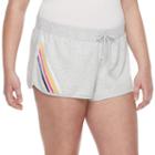 Juniors' Plus Size So&reg; Beach Squad French Terry Shorts, Size: 3xl, Med Pink