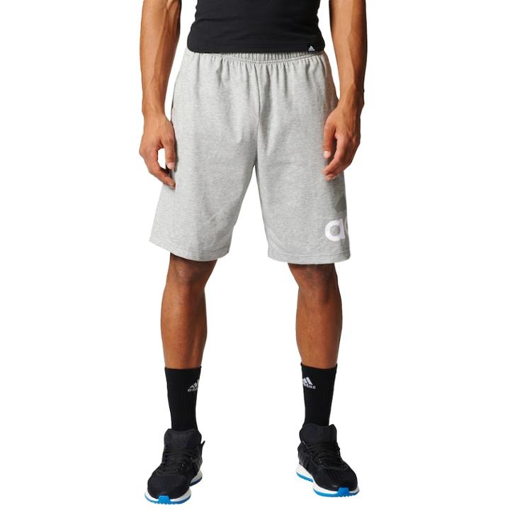 Men's Adidas Jersey Shorts, Size: Xl, Med Grey