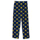 Boys 4-7 Michigan Wolverines Team Logo Lounge Pants, Size: S 4, Dark Blue