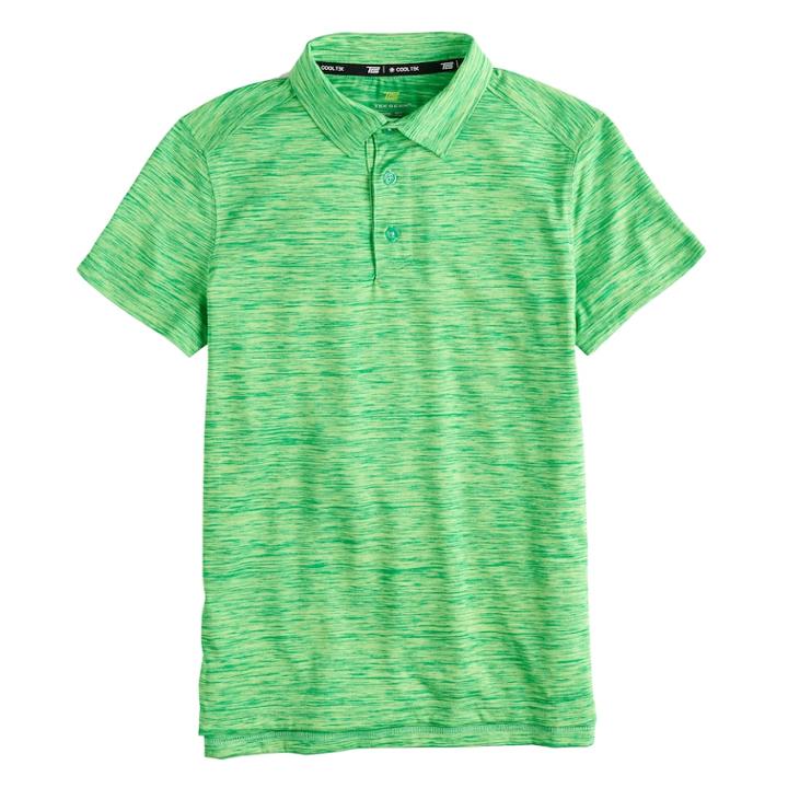 Boys 8-20 Tek Gear&reg; Performance Polo, Size: L(14/16), Brt Green
