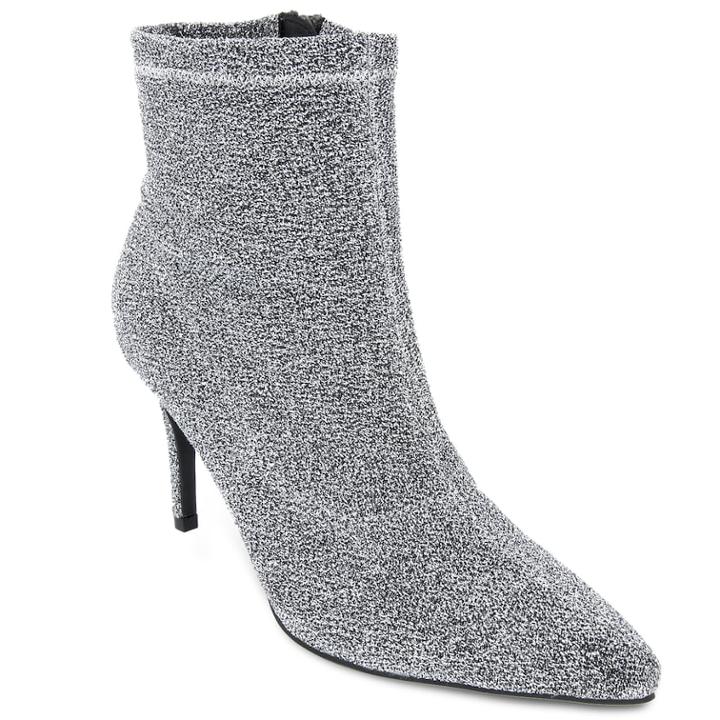 Rampage Thaimara Women's High Heel Ankle Boots, Size: 7.5, Grey