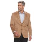 Men's Chaps Classic-fit Suede Sport Coat, Size: 40 Short, Beige