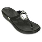 Crocs Sanrah Women's Wedge Sandals, Size: 8, Grey Other