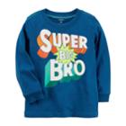 Boys 4-8 Carter's Super Big Bro Graphic Tee, Size: 8, Med Blue